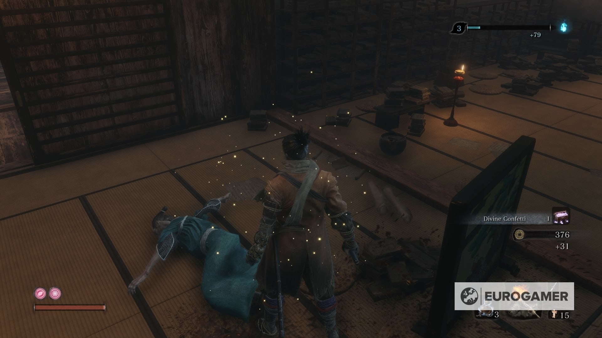 Sekiro Divine Confetti farm route, method and locations how to get